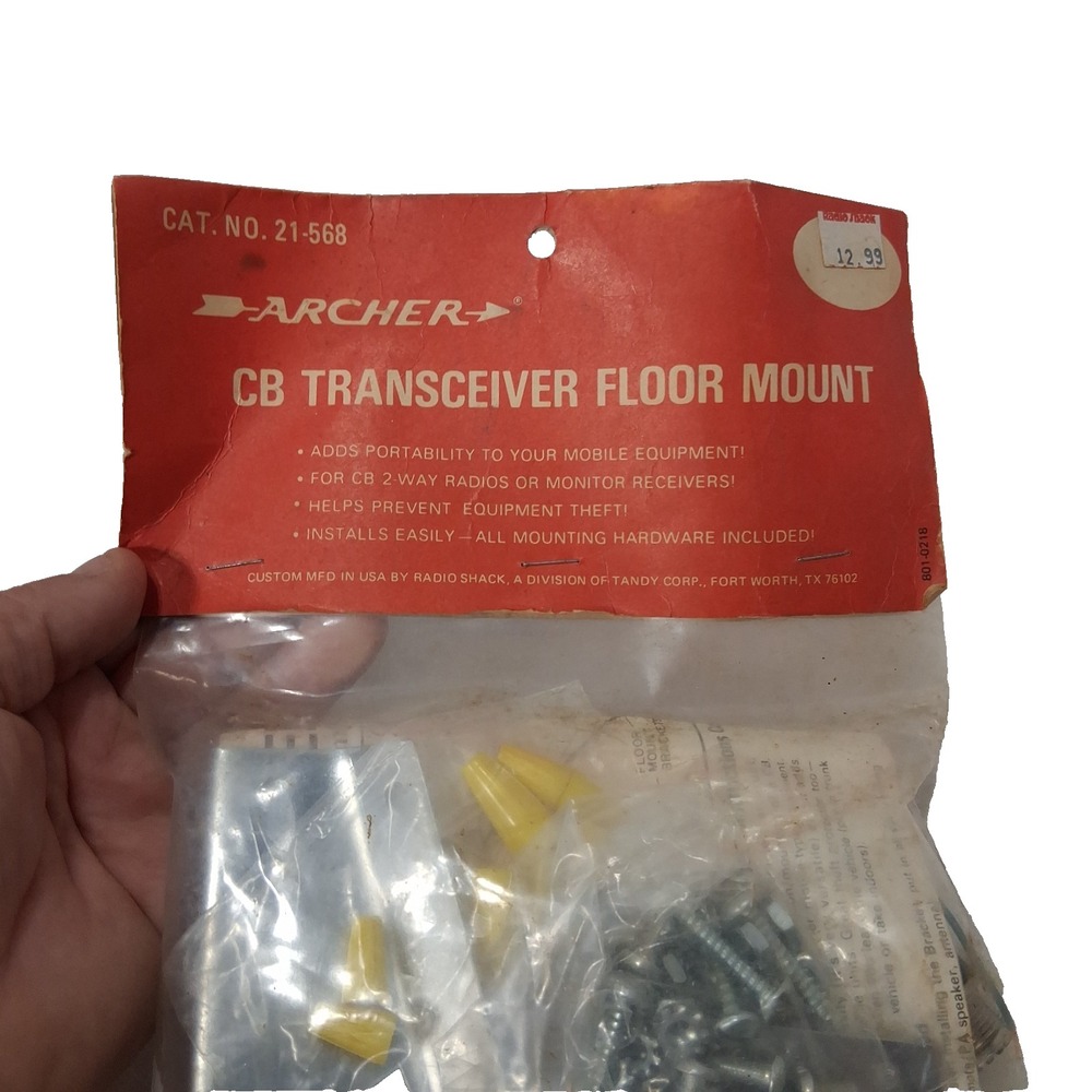 Vintage Archer CB Transceiver Floor Mount Radio Shack 21-568 NOS New In Package